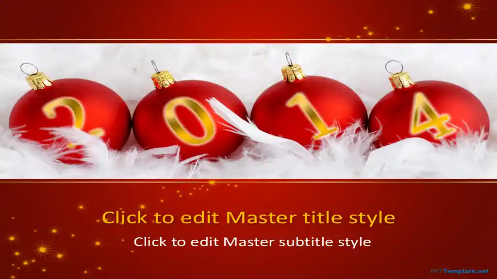 Free New Year PPT Template