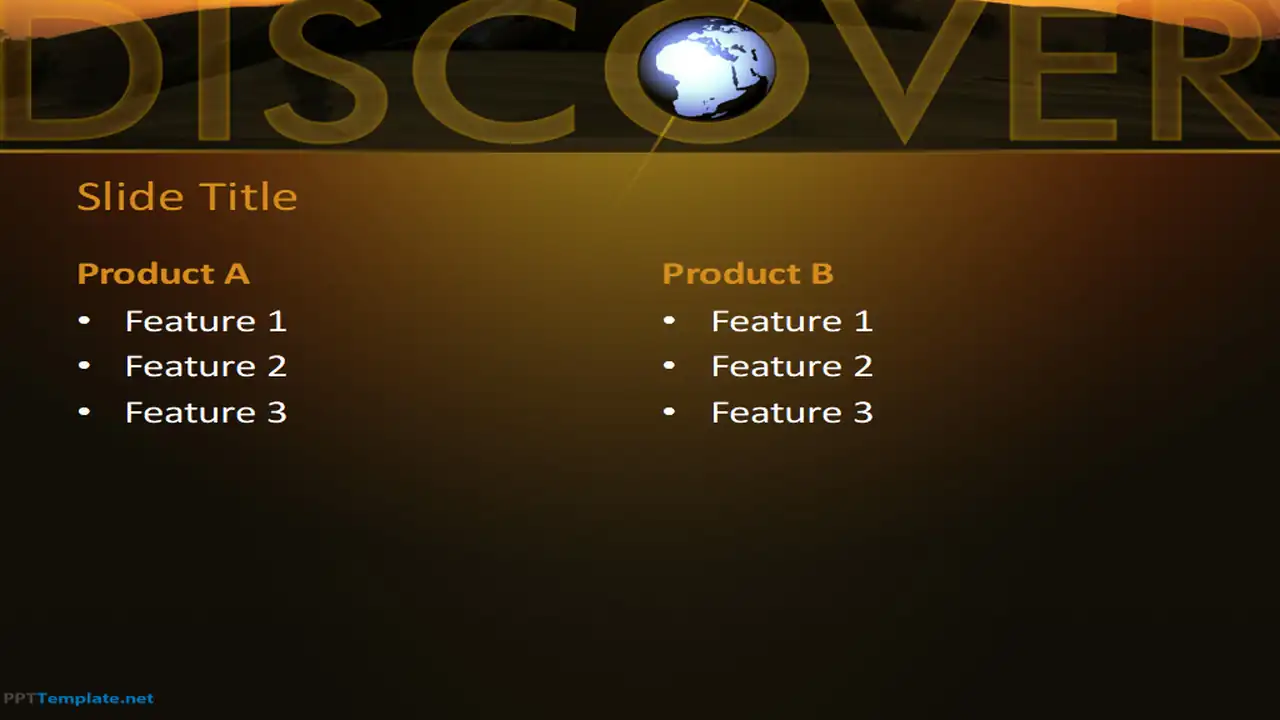 Free Discover PPT Template