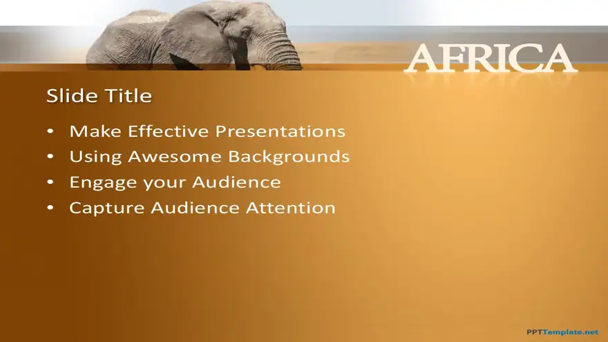 10195-elephant-africa-ppt-template-0001