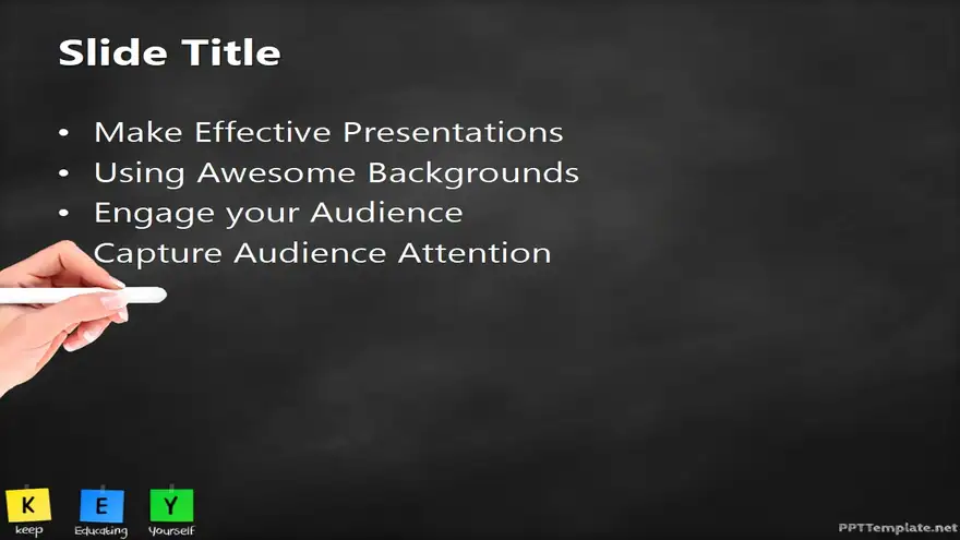 20389-key-chalkhand-black-ppt-template