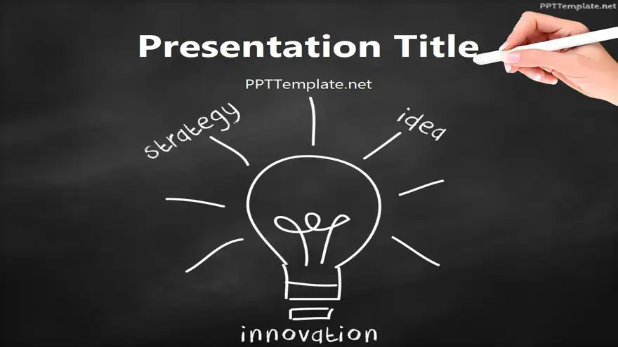 20398-innovation-bulb-chalkhand-black-ppt-template