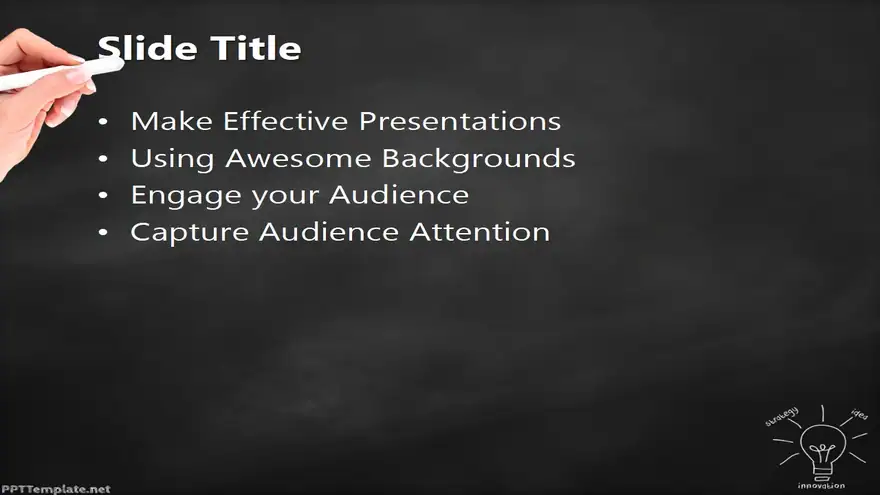 20398-innovation-bulb-chalkhand-black-ppt-template