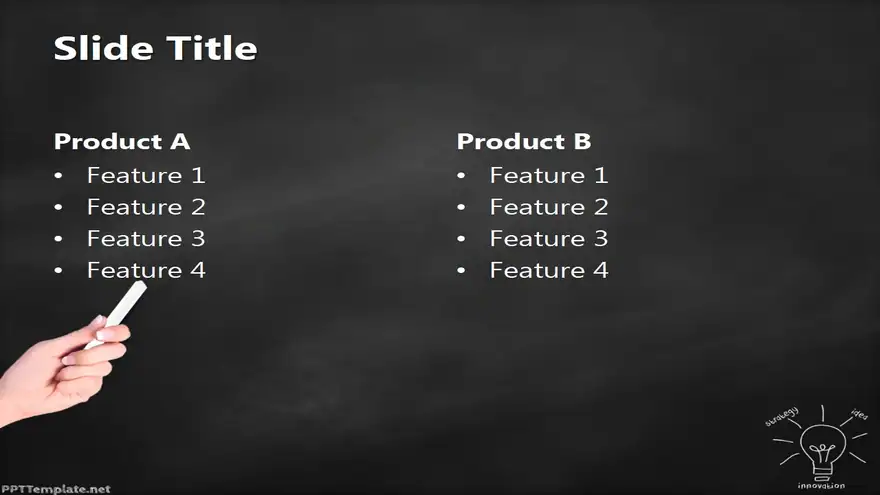 20398-innovation-bulb-chalkhand-black-ppt-template