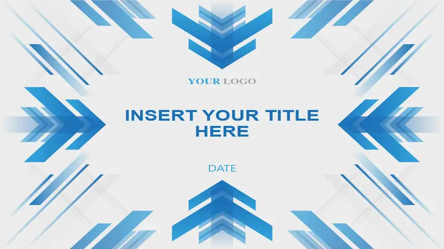 Abstract Arrows PowerPoint Template