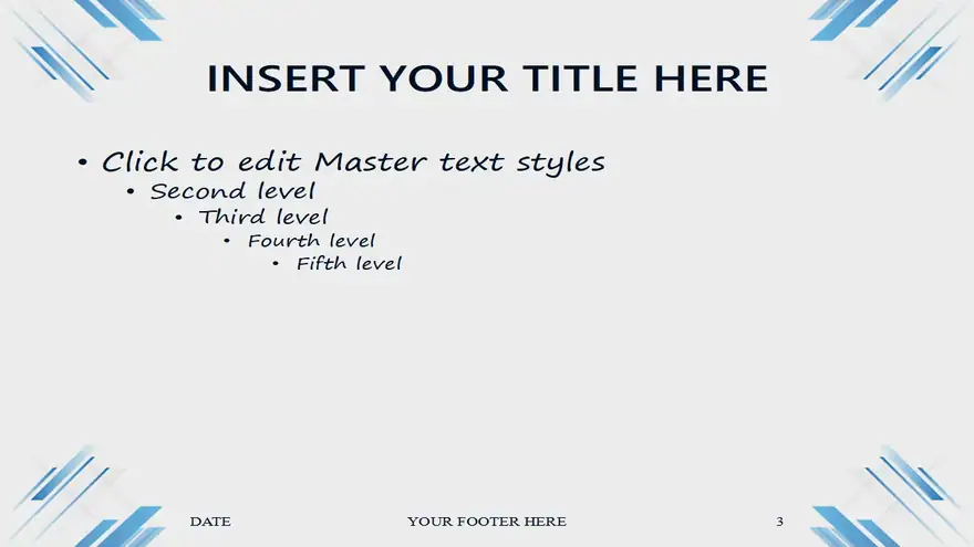 Abstract Arrows PowerPoint Template