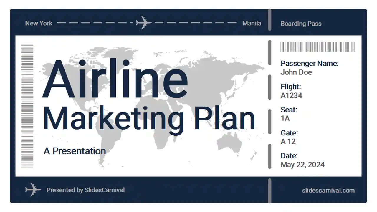 Airline MK Plan Slides