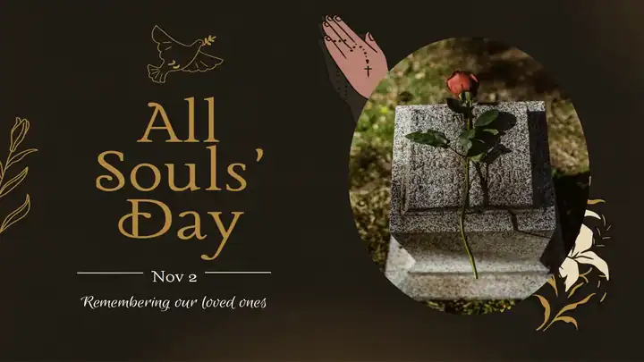 All Soul's Day Flyer Poster