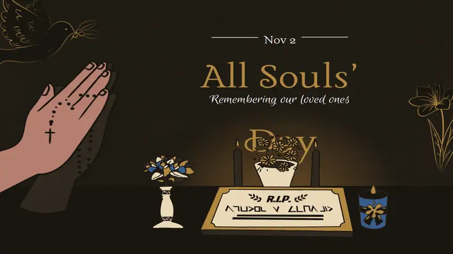 All Soul's Day Flyer Poster