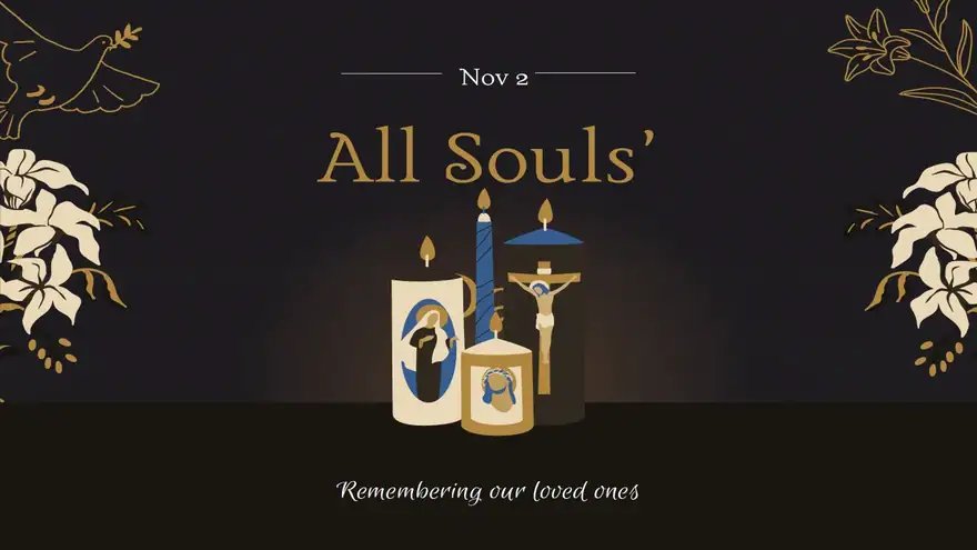 All Soul's Day Flyer Poster