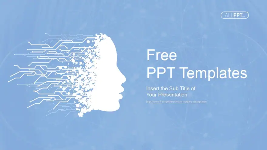Artificial Intelligence High Technology PowerPoint Templates