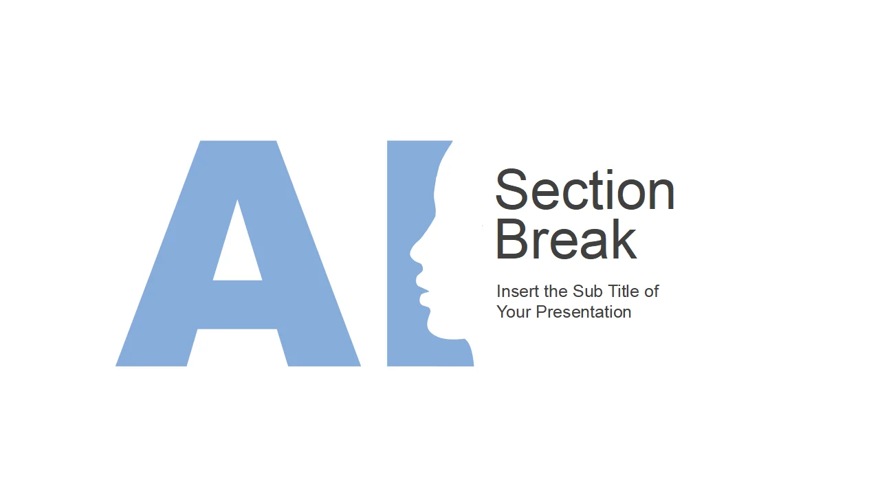 Artificial Intelligence High Technology PowerPoint Templates