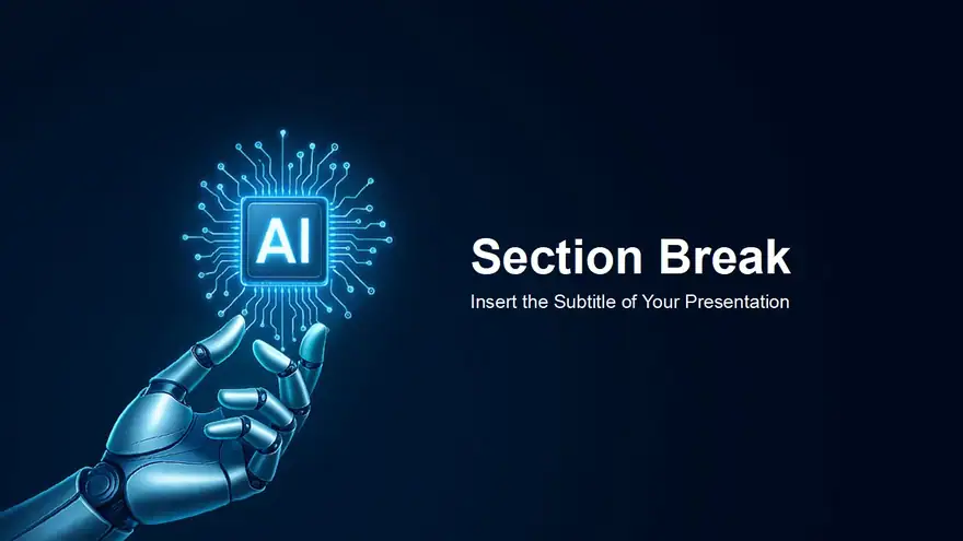 Artificial Intelligence Innovation PowerPoint Templates