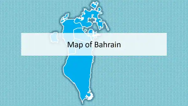 Bahrain Map PowerPoint Template