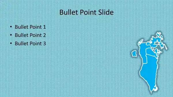 Bahrain Map PowerPoint Template
