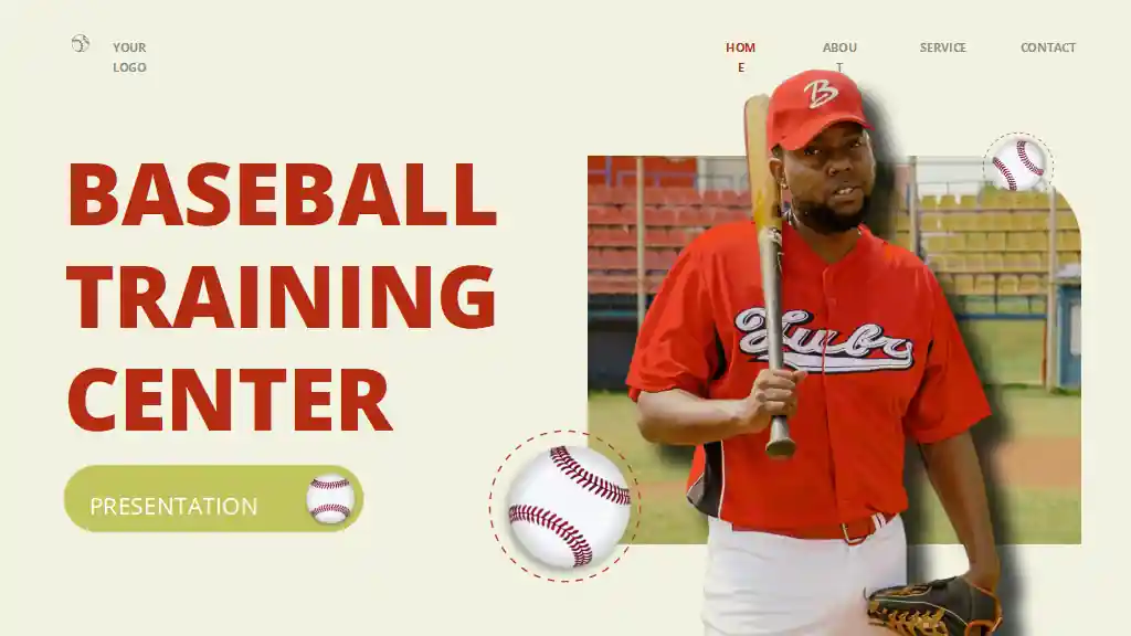 Baseball Training Center Slides