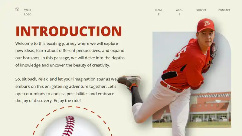 Baseball Training Center Slides