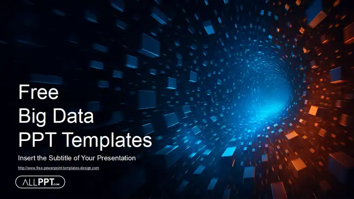 Big Data Massive Flow PowerPoint Templates