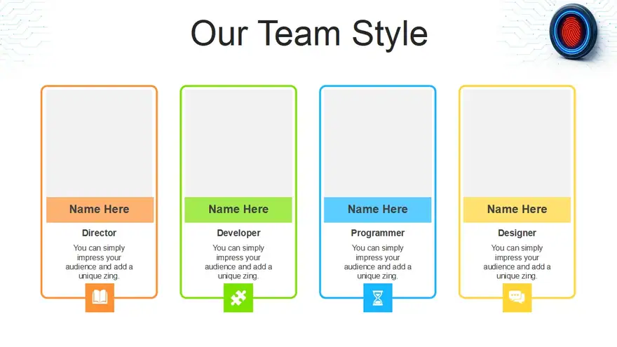 Biometric Authentication Cybersecurity PowerPoint Templates