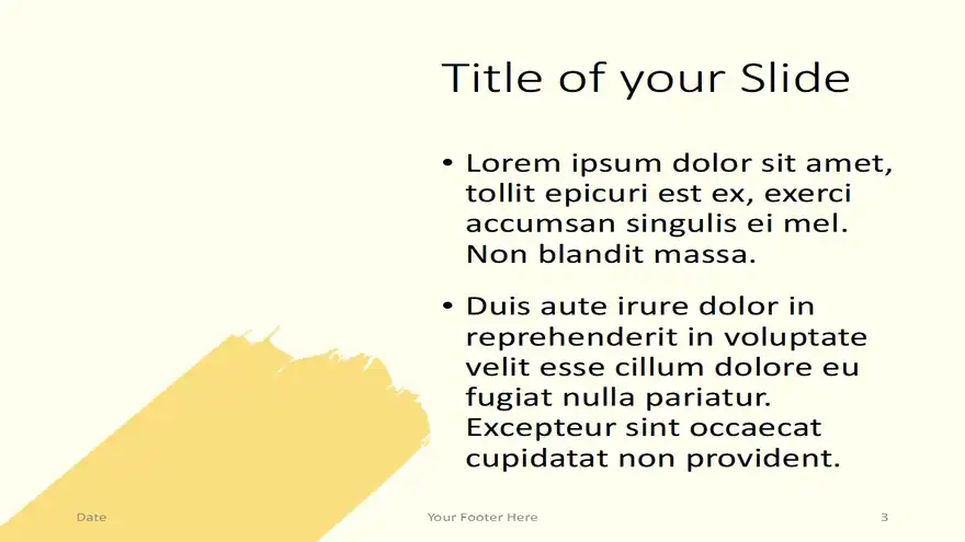 Brushes Template for PowerPoint and Google Slides