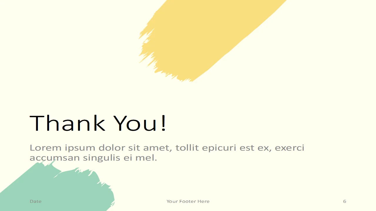 Brushes Template for PowerPoint and Google Slides