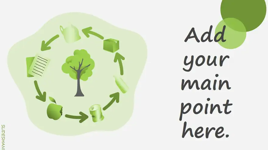 Carlina Free Environmental Template for Google Slides or PowerPoint.