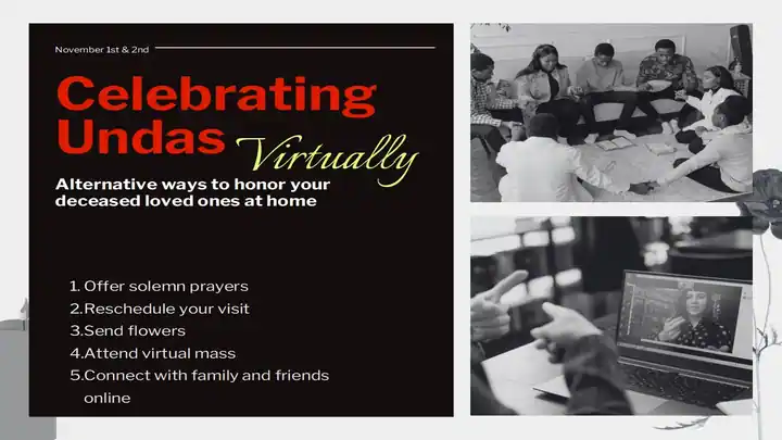 Celebrating Undas Virtually Poster