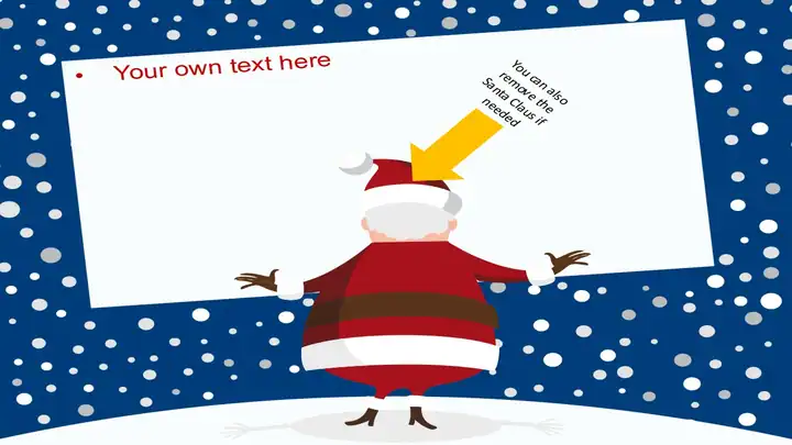 Christmas Template for PowerPoint and Impress