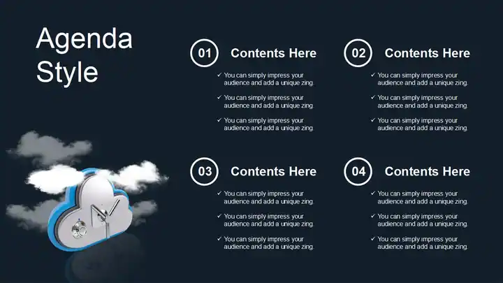 Cloud Computing Technology PowerPoint Templates