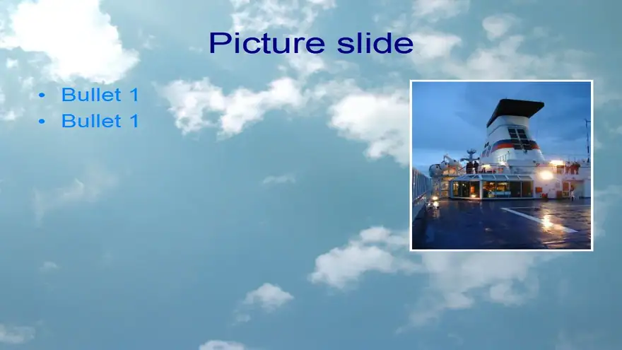 Clouds on a Blue Sky