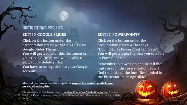 Creepy Midsummer Festival Slides