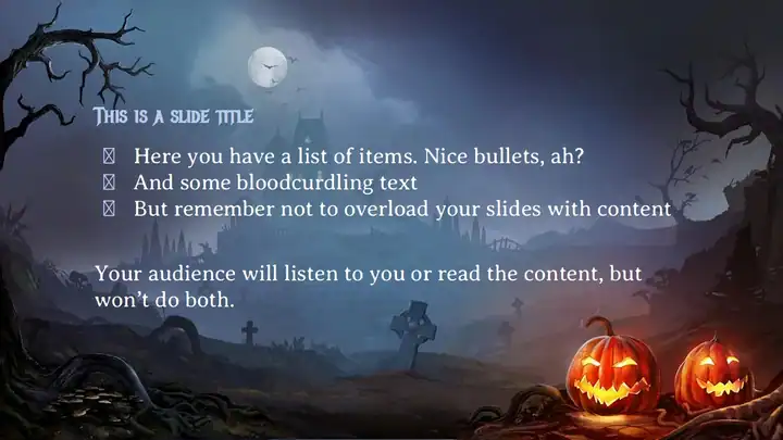 Creepy Midsummer Festival Slides