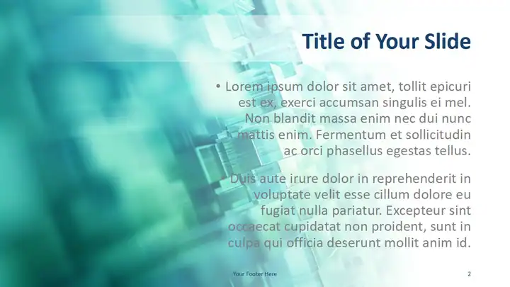 Digital Lattice Template