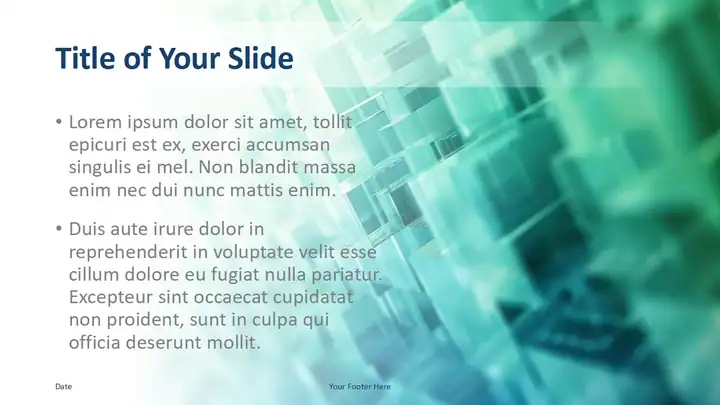Digital Lattice Template