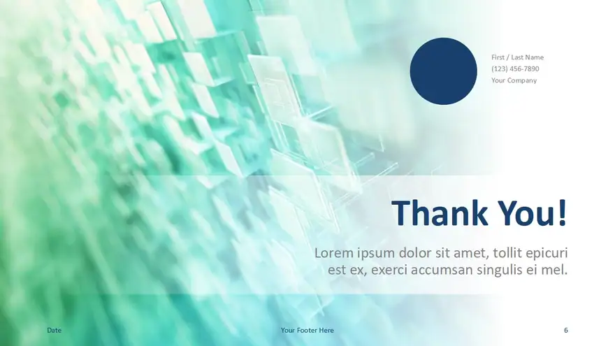Digital Lattice Template