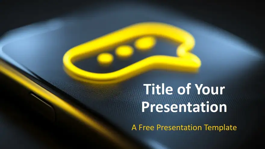 Digital Speech Template