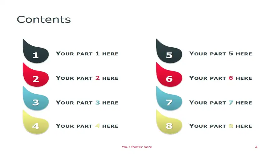 Drops – Full Template for PowerPoint
