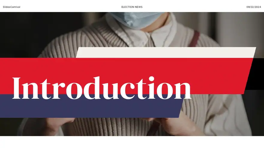 Election News Background Slides