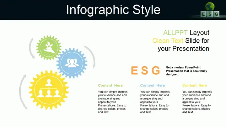 ESG Innovation Sustainability PowerPoint Templates