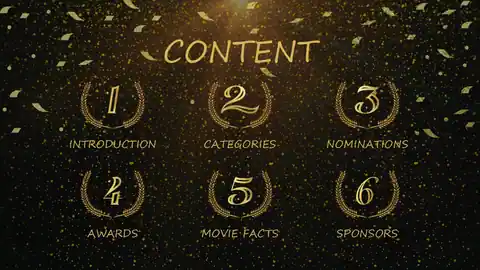 Film and TV Awards Slides