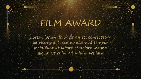 Film and TV Awards Slides