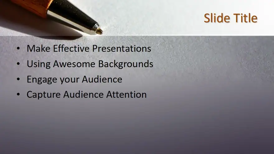 Free Agreement PowerPoint Template