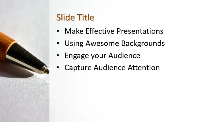 Free Agreement PowerPoint Template