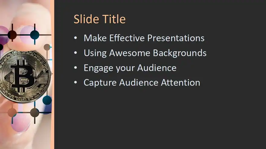 Free Bitcoin Cryptocurrency PowerPoint Template