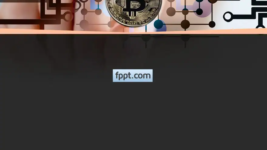 Free Bitcoin Cryptocurrency PowerPoint Template