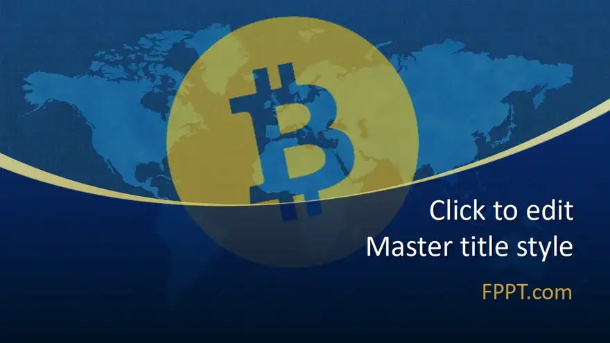 Free Bitcoin Presentation Template Background