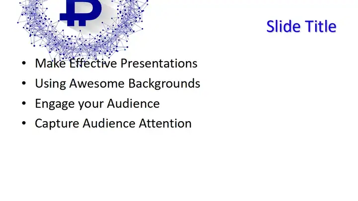 Free Bitcoin Slides Template for PowerPoint