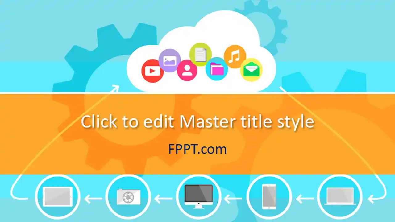 Free Cloud Computing PowerPoint Template