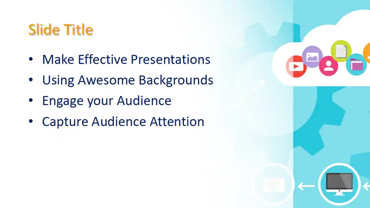 Free Cloud Computing PowerPoint Template