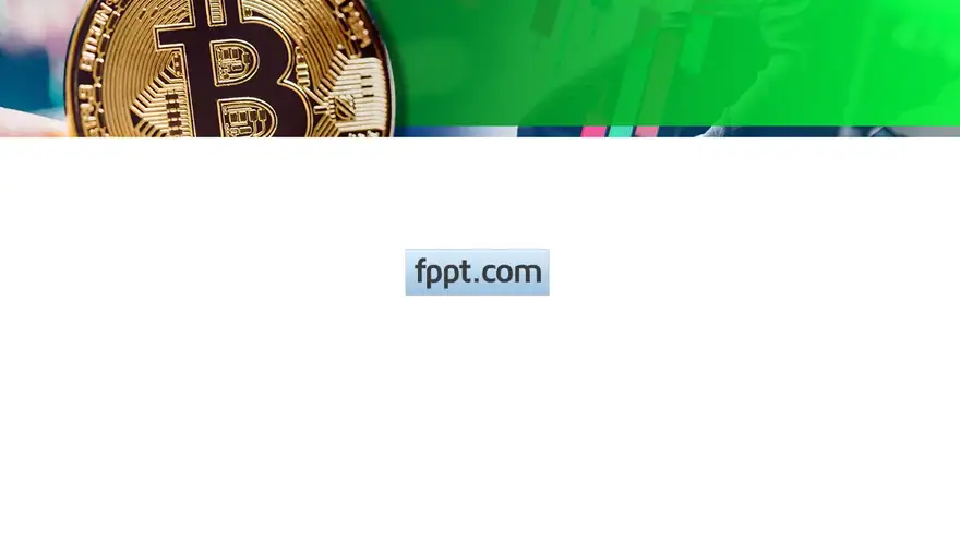 Free Cryptocurrency Coin PowerPoint Template
