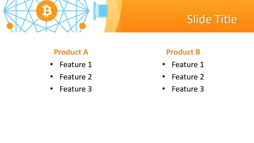 Free Cryptocurrency Network PowerPoint Template